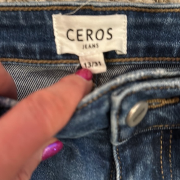 Ceros jeans with pointed crop hem size 13/31 - Picture 3 of 7